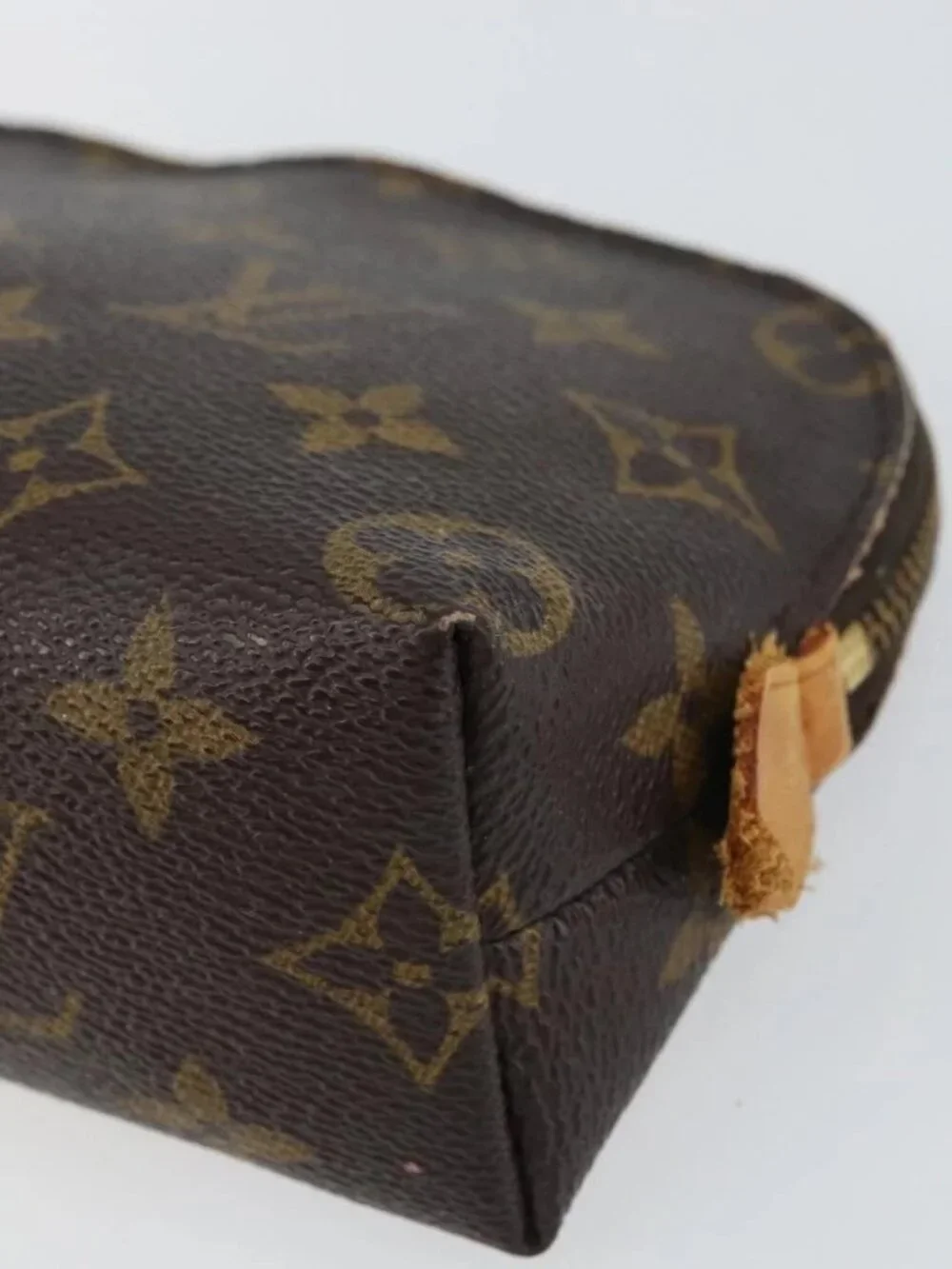 LOUIS VUITTON Monogram Pochette Cosmetic PM Pouch M43998 LV Auth